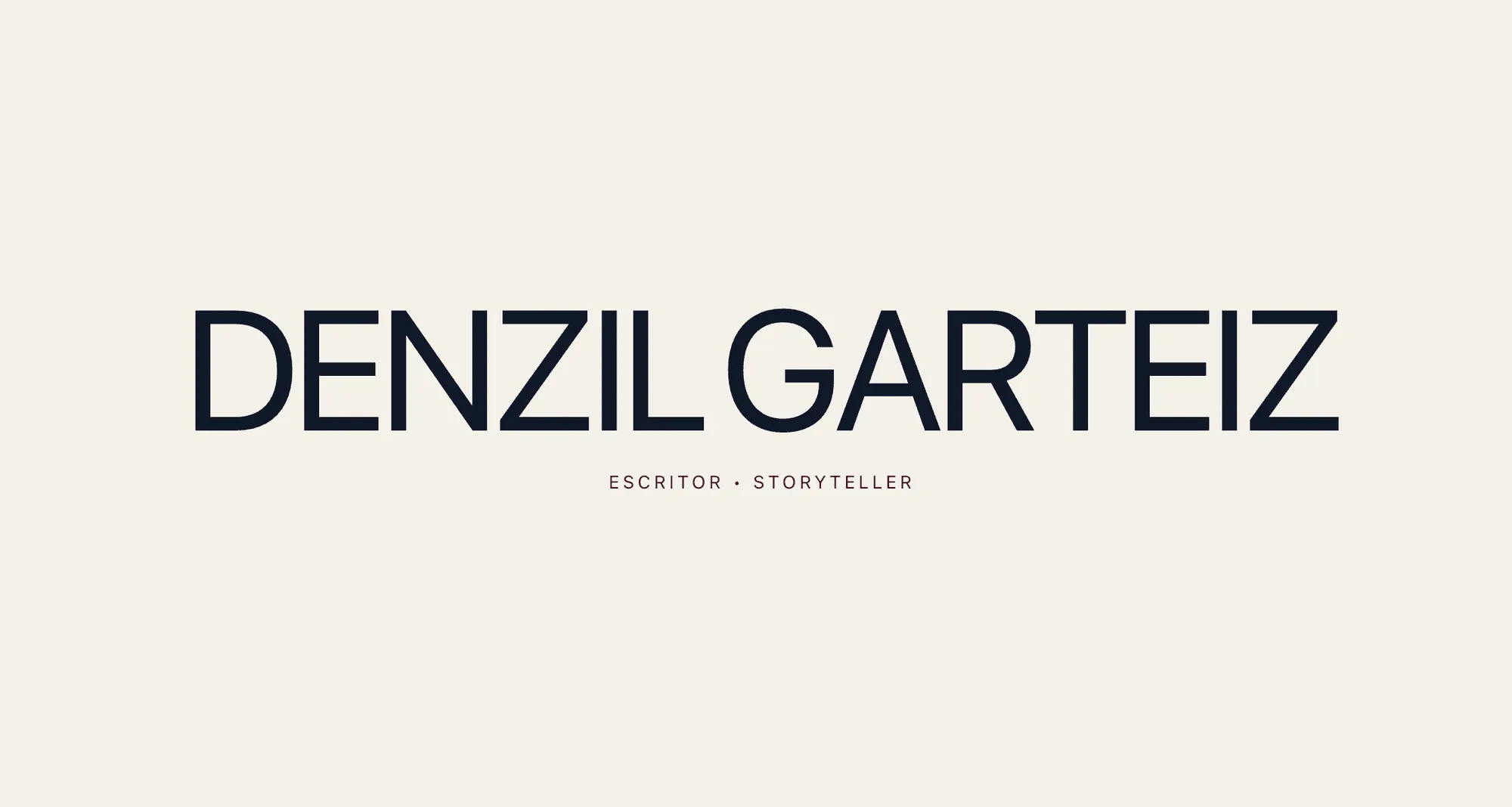 Proyecto digital Escritor Denzil Garteiz - Nebra Studio Agencia de Desarrollo Web